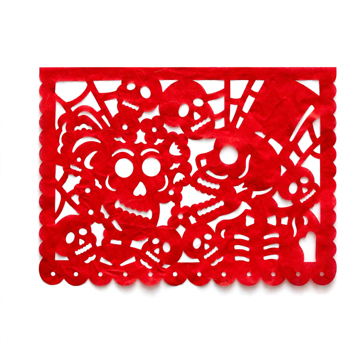 1 Millar de Papel Picado Día de Muertos, Tamaño Medio Pliego 48cm x 35cm