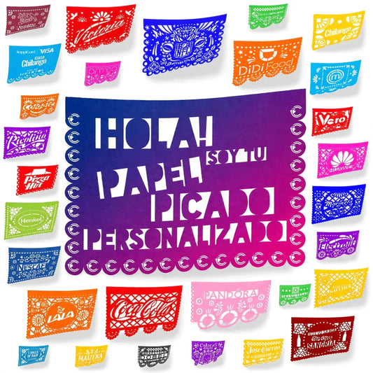 Papel picado personalizado: la mejor opción para destacar tu evento o negocio