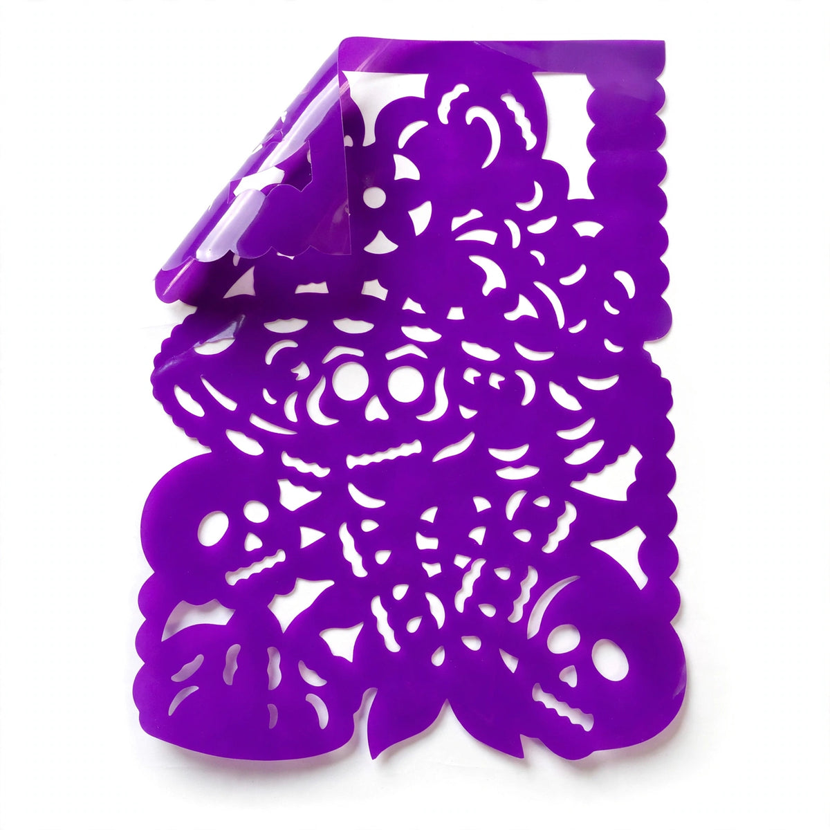 10 Guirnaldas Día de Muertos Catrina Divina Multicolor Plástico 50 Metros Totales